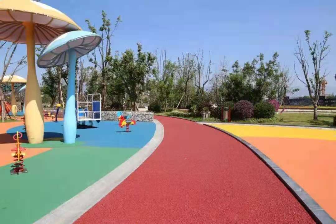 公園防滑透水地坪 公園防滑透水地坪