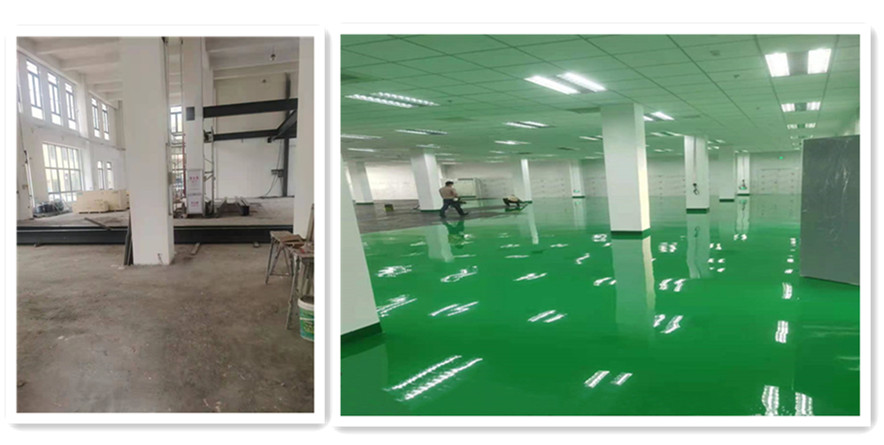 防靜電自流平地坪