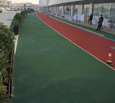 蘇州陶瓷顆粒防滑路面