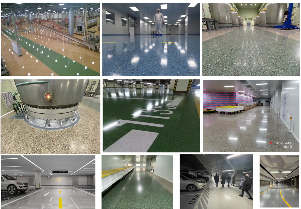 祥明源工業磨石地坪案例